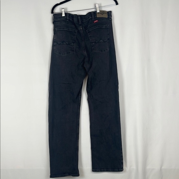 Wrangler Relaxed Boot Cut Black Jeans - Size 32 X 30 - Picture 4 of 10